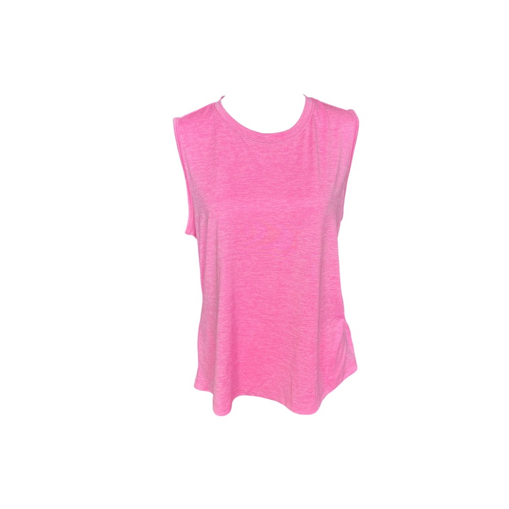 Avia Womens Pink Muscle Tank Top Mesh Back Activewear Size M 8-10 AV13100056561
